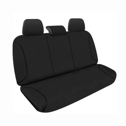 Black Canvas Rear Seat Cover Navara 2017-2020 - TRADIES