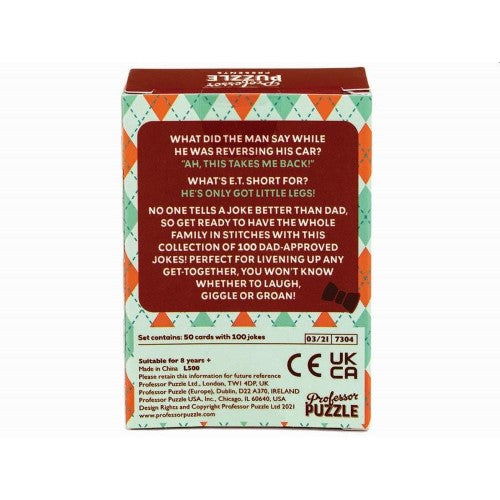 Professor Puzzle Dad Jokes