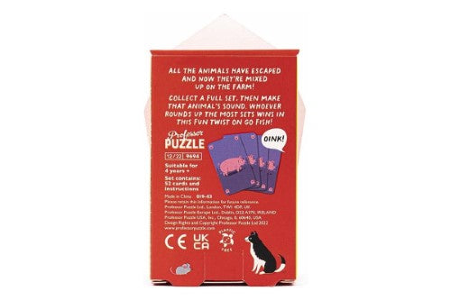 Card Game - Professor Puzzle Go Farm!