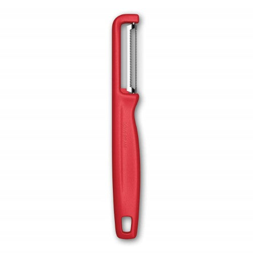 Serrated Double Edge Peeler - VICTORINOX IOTA 10cm (Red)