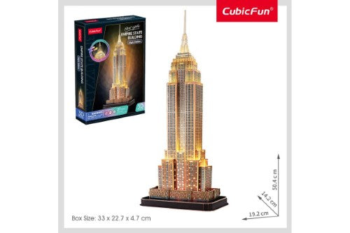 3D Puzzle - Cubic Fun Empire State Building