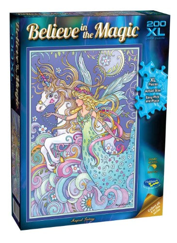 Jigsaw Puzzle - Believe in the Magic Magical Journey (200 XL Piece)