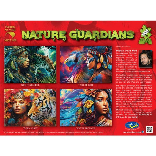 Jigsaw Puzzle - Nature Guardians Tiger Spirit (1000pcs)