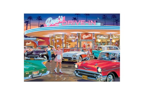 Jigsaw Puzzle - Park & Dine Don's Drive In (1000pcs)
