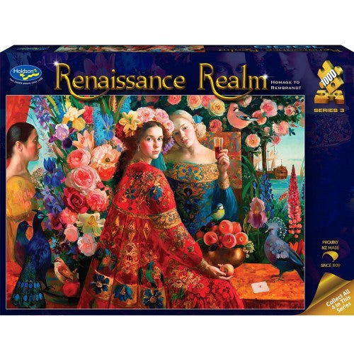 Jigsaw Puzzle - Renaissance Realm Series 3 Homage to Rembrandt (1000pcs)