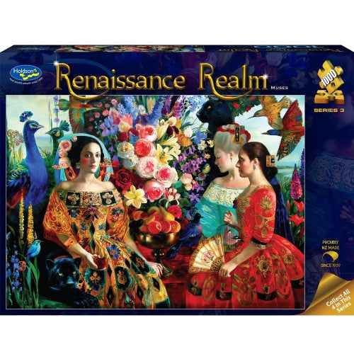 Jigsaw Puzzle - Renaissance Realm Series 3 Muses (1000pcs)