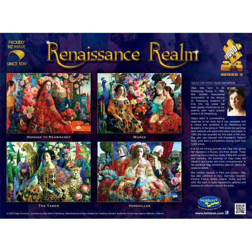 Jigsaw Puzzle - Renaissance Realm Series 3 Muses (1000pcs)