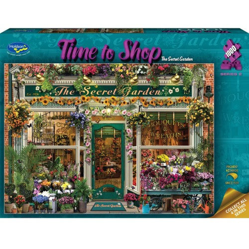 Jigsaw Puzzle - Time to Shop Series 2 The Secret Garden (1000pcs)