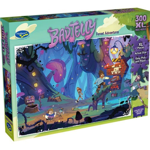 Jigsaw Puzzle - BadJelly Forest Adventure (300pc XL)