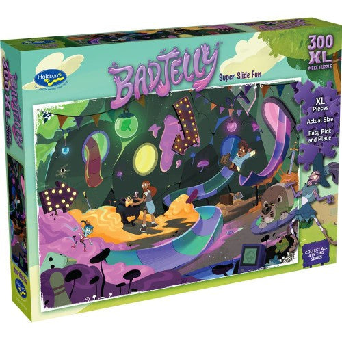 Jigsaw Puzzle - BadJelly Super Slide Fun (300pc XL)