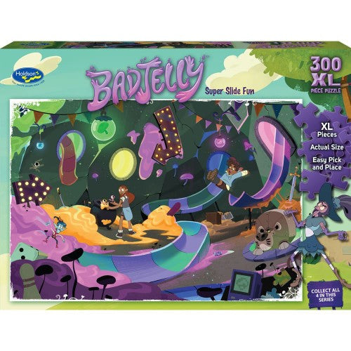 Jigsaw Puzzle - BadJelly Super Slide Fun (300pc XL)