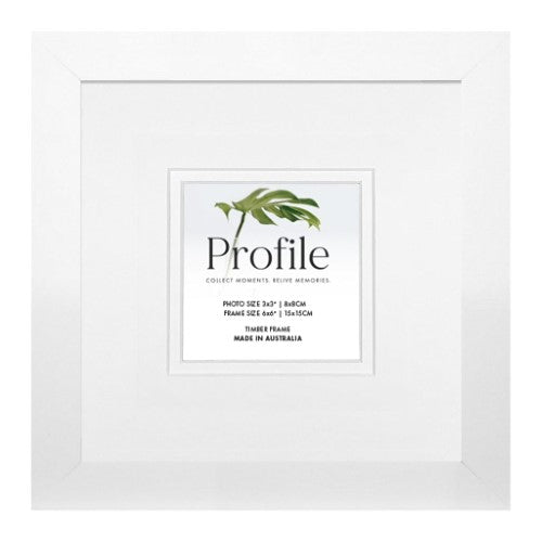 Elegant Deluxe White Square Photo Frames - Type 1