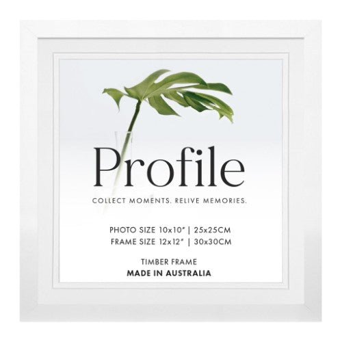 Elegant Deluxe White Square Photo Frames - Type 1