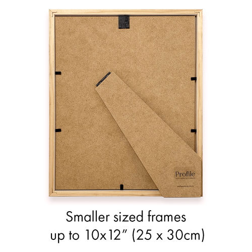 PROFILE ELEGANT DELUXE WHITE 12X16/8X12 PHOTO FRAME