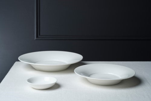 White Noodle Soup Bowl 175x85mm - Tablekraft- Set of 4