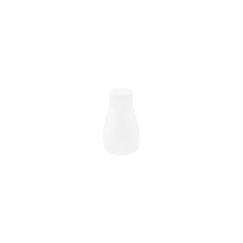 White Pepper Shaker Curved 50x80mm - Tablekraft- Set of 6