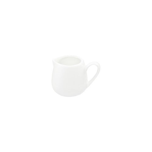 White Sauce Creamer With Handle 80x60x58mm - Tablekraft- Set of 12