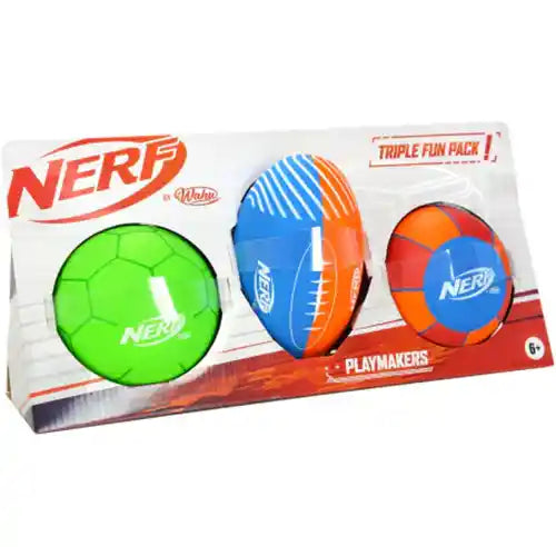 Nerf Playmakers 3 Pack
