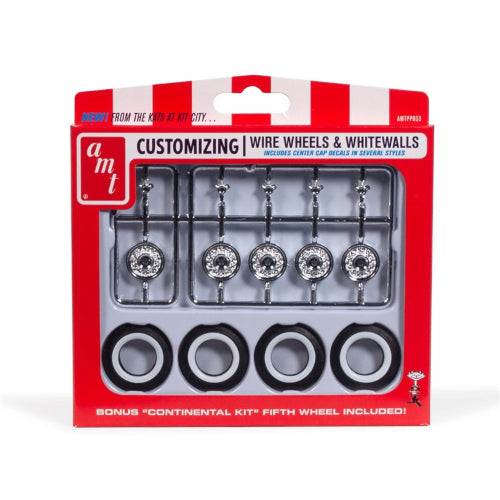 Plastic Kitset - 1/25 KH Wire Whls &Tires Parts