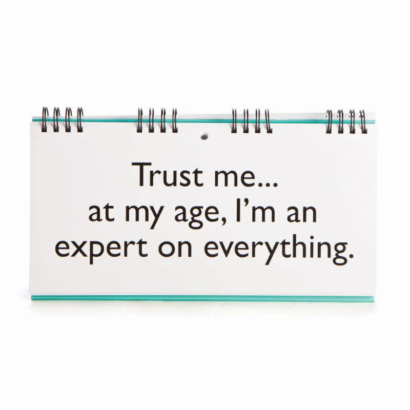 Wisdom Flip Book - Senior Moments