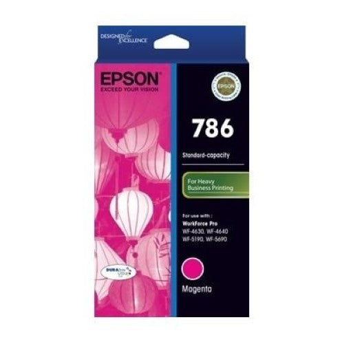Epson 786 Standard Magenta DURABrite ink (800 page yield) (C13T786392)