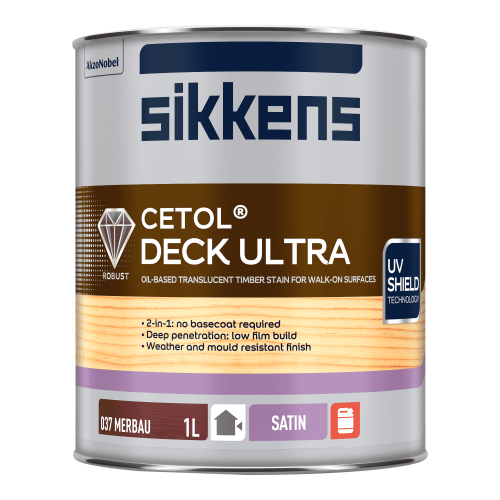 Sikkens Cetol Deck Ultra - Merbau 1L