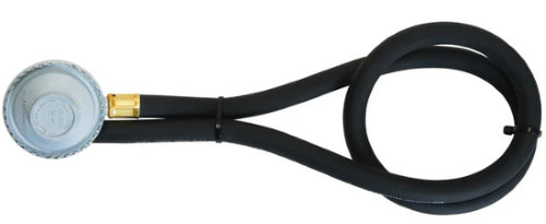 Campmaster 1000mm 3/8 LH 1/4 BSP Outlet Gas Hose and Regulator