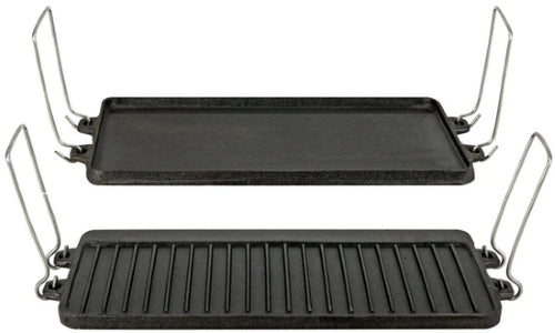 Campmaster 2 Burner Reversible Cast Plate