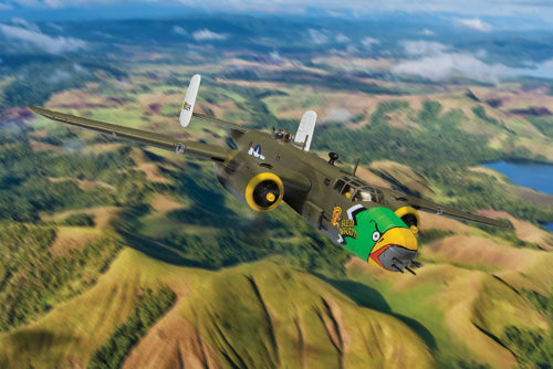 Diecast Aircraft - 1/72 B-25D Mitchell, Red Wrath
