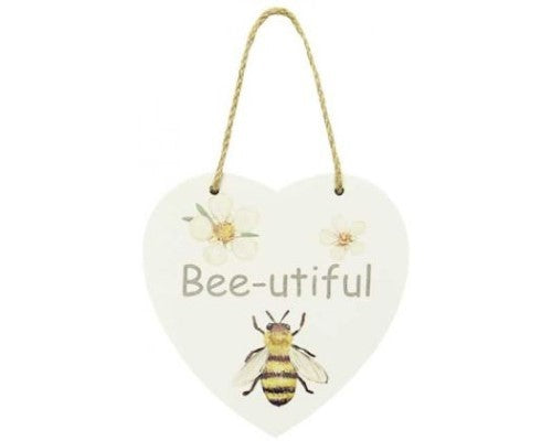 Wall Art - Bee Heart Hanger Beautiful