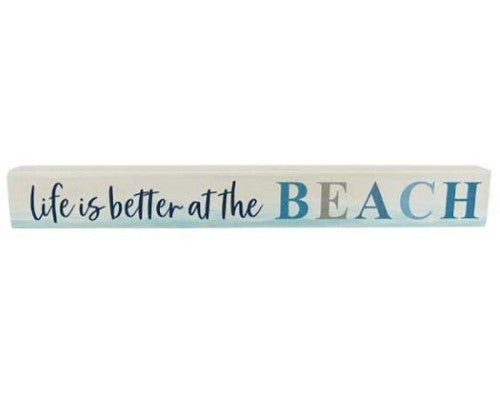 Wall Art - Beach House Sign Better