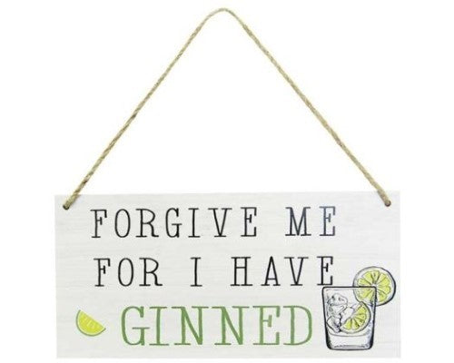 Wall Art - Gin Hanger Forgive