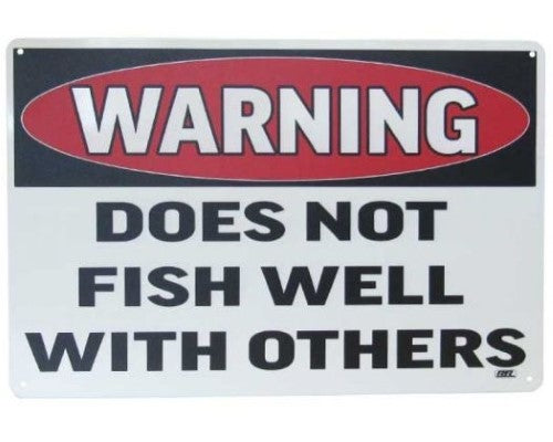 Wall Art Tin - Fish Solo