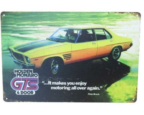 Wall Art Tin - Holden Monaro GTS