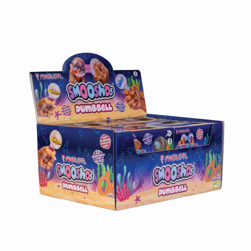 Smoosho's Axolotl Dumbbell (Set of 12 Assorted)