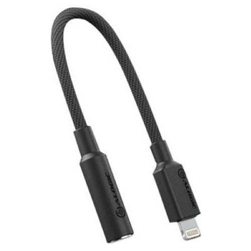 Alogic Elements PRO Lightning to 3.5 Audio Adapter - Black (ELP8P35A-BK)