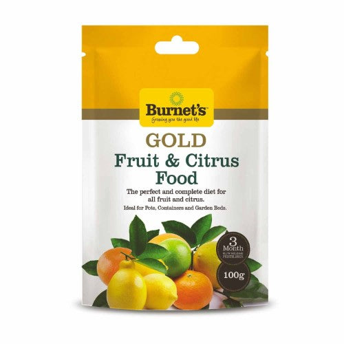 Fruit and Citrus Food - Burnet's Gold (100g)