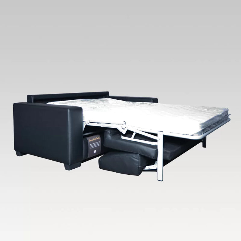 Sofa Bed - Makers Black PU (Double)