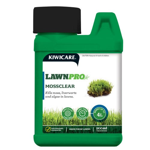Mossclear Concentrate - Kiwicare LawnPro (200ml)