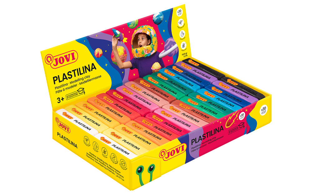 Jovi Modelling Paste - 30 x 50gr Bars (Asst)