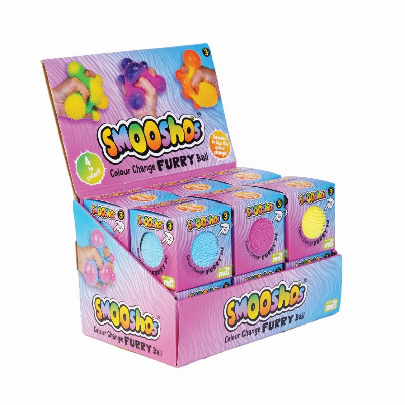 Smoosho's Colour Change Furry Ball (Set of 12 Assorted)