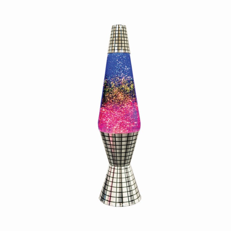 Glitter Lamp - Disco Mirror Diamond (9.2 x 9.2 x 36cm)