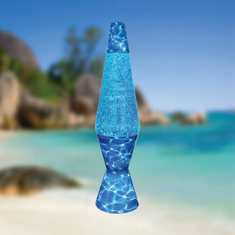 Glitter Lamp - Pool Diamond (9.2 x 9.2 x 36cm)