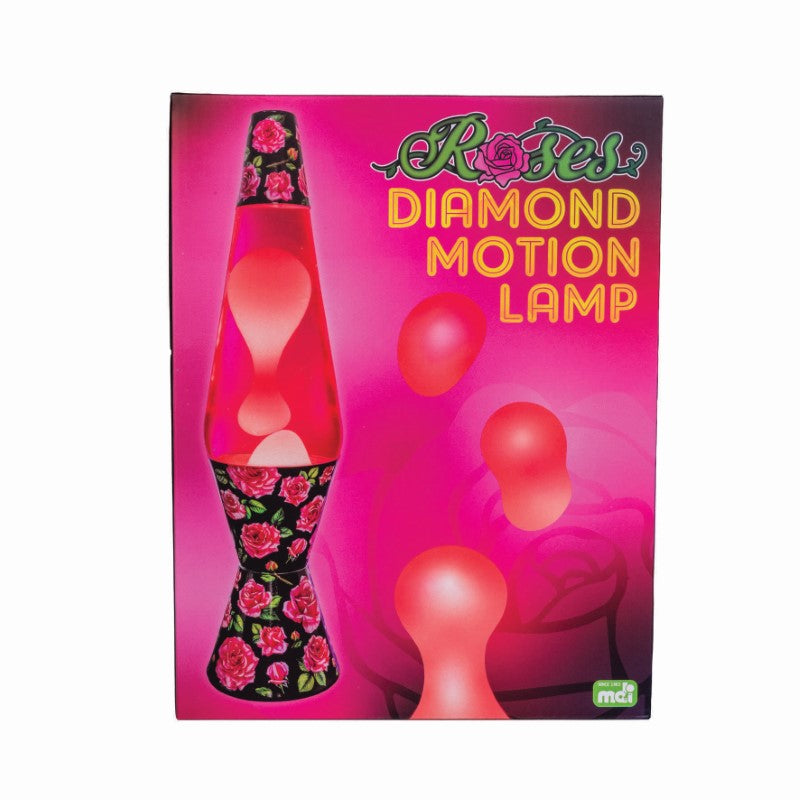 Motion Lamp - Roses Diamond (9.2 x 9.2 x 36cm)