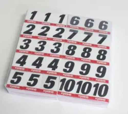 Kyosho Part - Kyosho Numbers 1 to 10 (50each