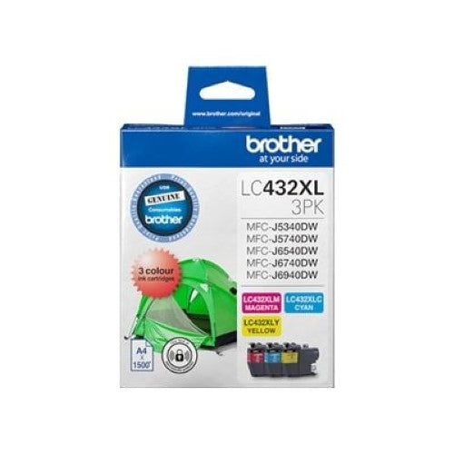 Brother LC432 XL CMY Pack (LC432XL3PKS)