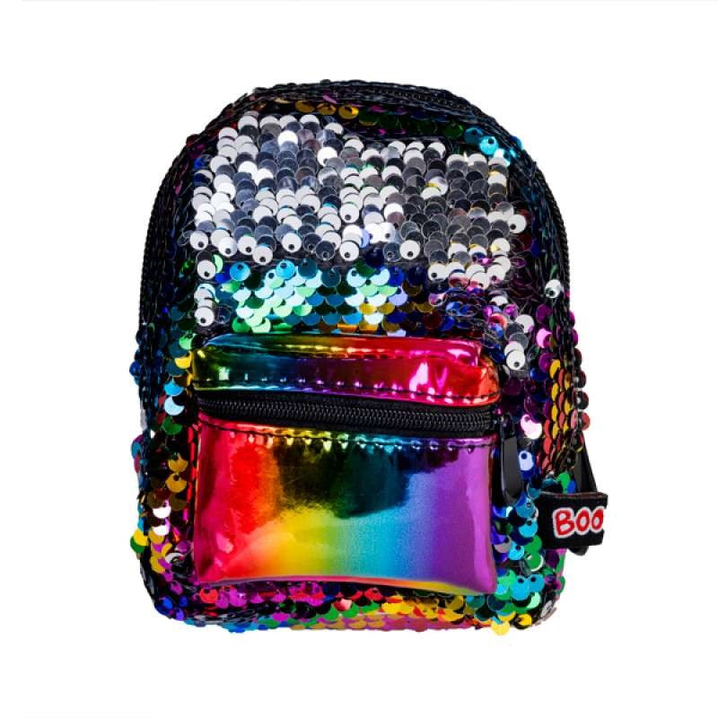 Mini Backpack - BooBoo Aurora Sequins 10 - 14 x 5cm (Set of 3)
