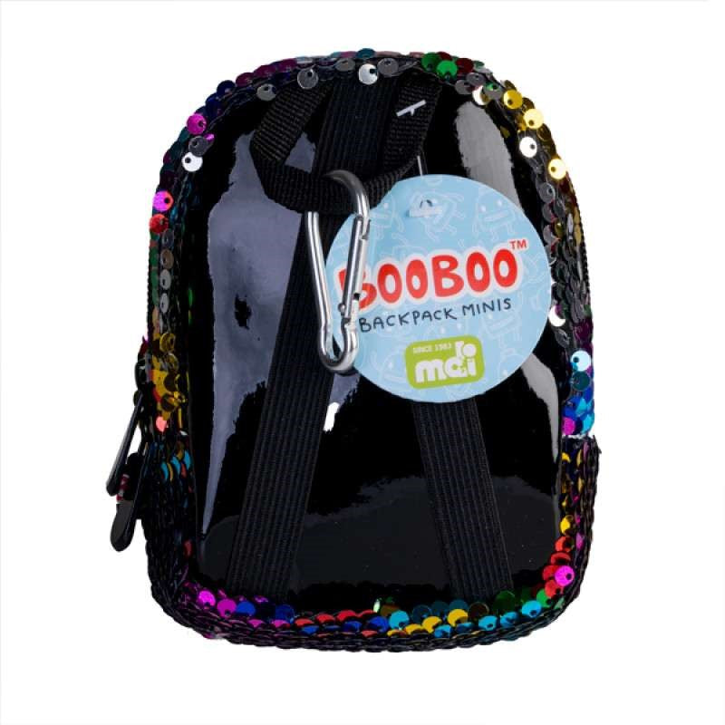 Mini Backpack - BooBoo Aurora Sequins 10 - 14 x 5cm (Set of 3)