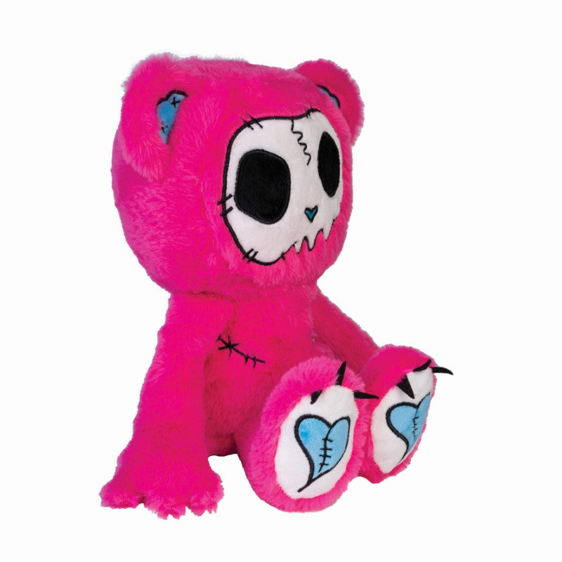 Plush - Gus Fink's Grim the Stitch Bear Gooli Pink (15 x 10 x 35cm)