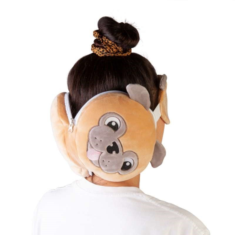 Travel Mask & Pillow - Smoosho's Pals Pug
